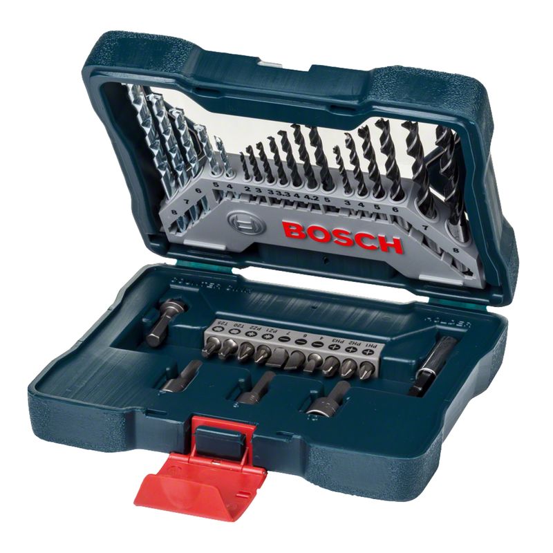 Juego de Puntas y Brocas X-Line con 33 Piezas