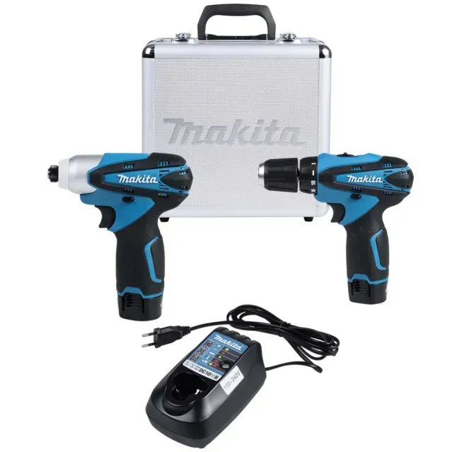 Kit Perforadora Atornilladora de Impacto a Batería 12V